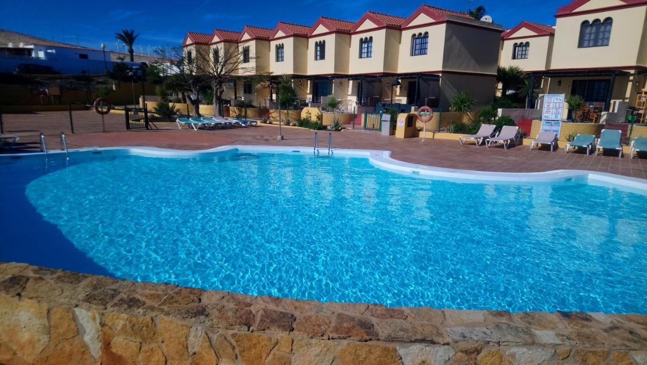 Green Oasis By The Pool Costa Calma Extérieur photo
