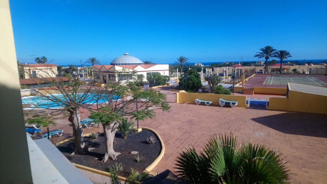 Green Oasis By The Pool Costa Calma Extérieur photo